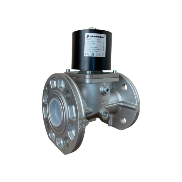Elektromagnetni ventil za vazduh i gas Elektrogas VMR6-5F DN50 prirubnički (sa flanšnom) Pmax=500mbar L=196mm