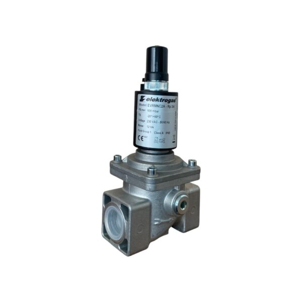 Elektromagnetni ventil za vazduh i gas Elektrogas EVRMNC2A Rp3/4" navojni Pmax=600mbar L=96mm