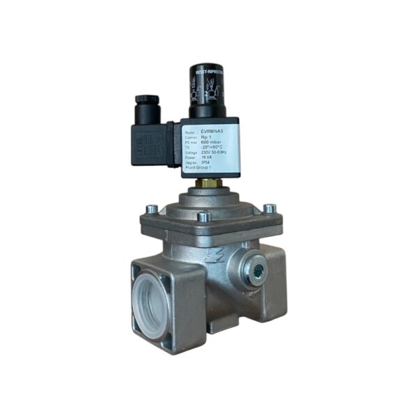Elektromagnetni ventil za vazduh i gas Elektrogas EVRMNA3 Rp1" navojni Pmax=600mbar L=96mm
