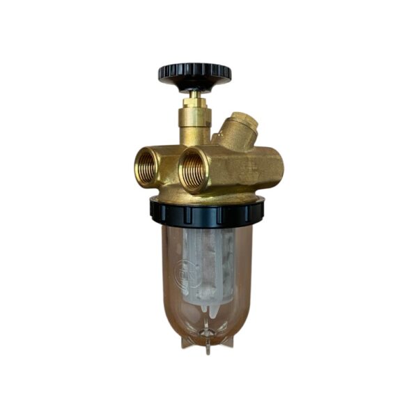 Filter za lož ulje dvosmerni sa ventilom G1/2" | Afriso 20480 Z 1/2-500 | Oventrop 2120104 Oilpur Z A