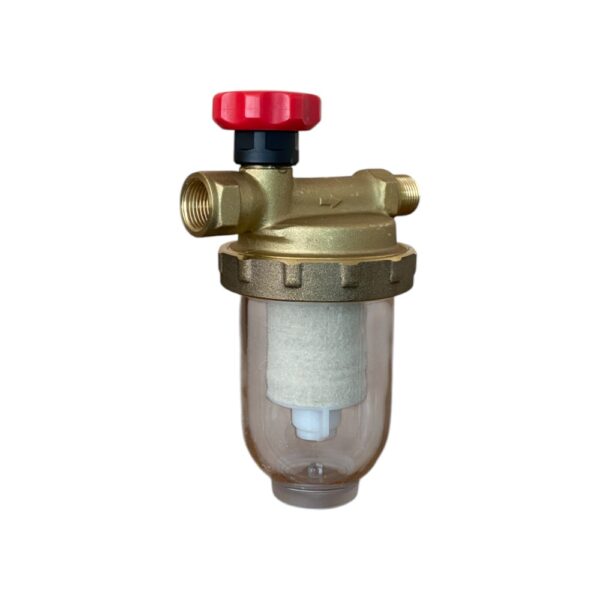 Filter za lož ulje jednosmerni sa ventilom G3/8" | Afriso 20294 V 500 | Oventrop 2123103 Oilpur E A