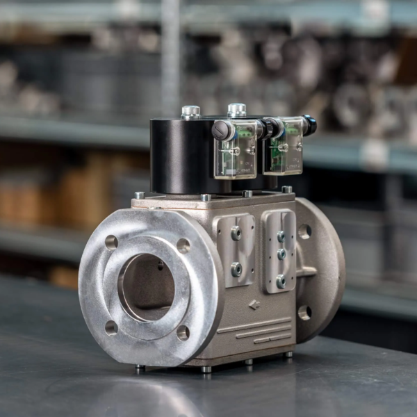 Elektromagnetni ventil za vazduh i gas dupli Elektrogas VMM655AF00 DN65 prirubnički (sa flanšnom) Pmax=500mbar L=310mm