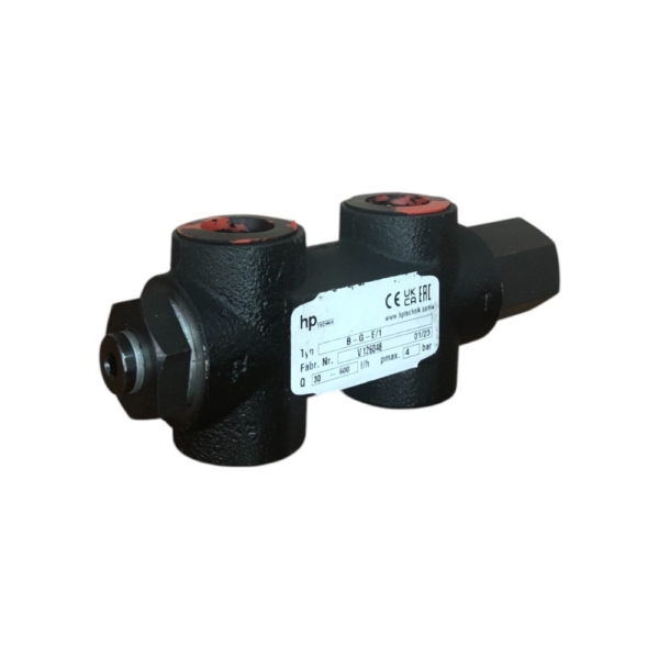 Regulator pritiska za dizel i teško ulje HP Technik B-G-E/1 G1/2" 1-4bar 30-600l/h L=157mm