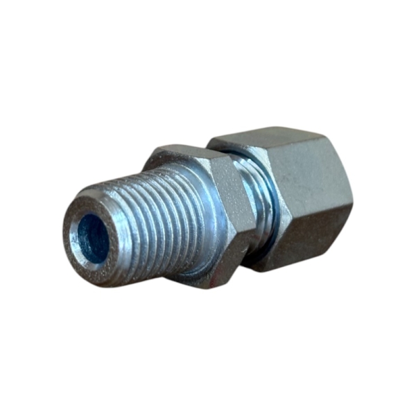 Spojka 1/4"x6,8,10mm ravna