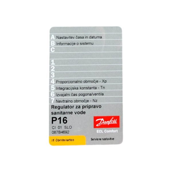 Kartica Danfoss P16