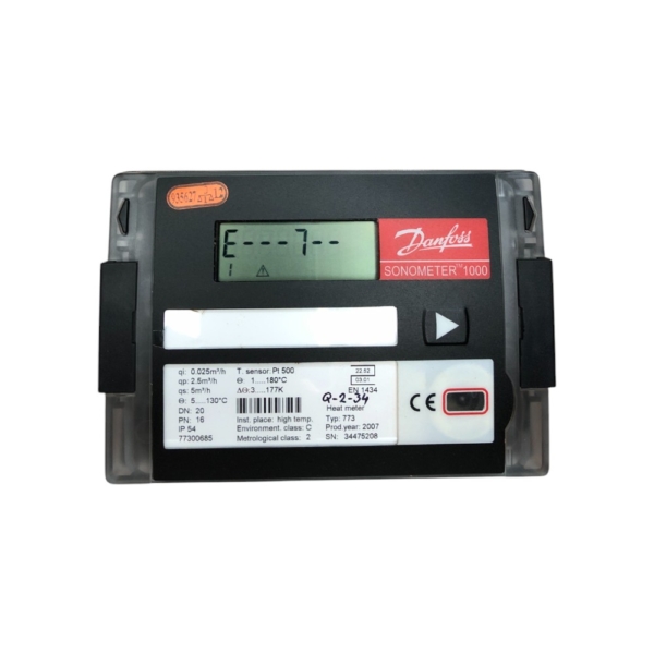 Kalorimetar Danfoss Sonometer1000 SHARKY qp2.5m3/h DN20 G1B Pt500 kWh