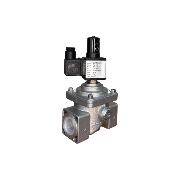 Elektromagnetni ventil za vazduh i gas Elektrogas EVRMNA2 Rp3/4" navojni Pmax=600mbar L=96mm