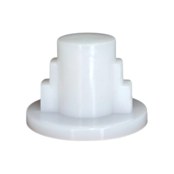 Spojnica za pumpu plastična Ø8-11mm L=16mm 2 stepenika, 2 zareza, sa šeširom
